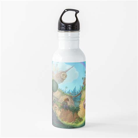 "Terraria - Indie Game" Water Bottle by Gnextdoor22 | Redbubble