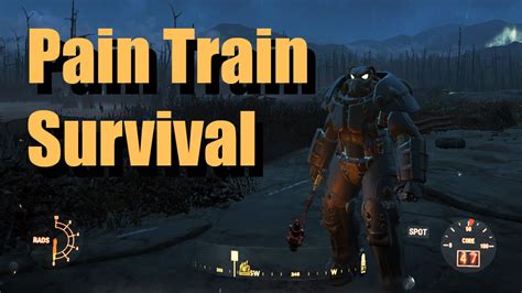 Fallout 4 - Pain Train Perk (Survival) Demon Speeding - YouTube