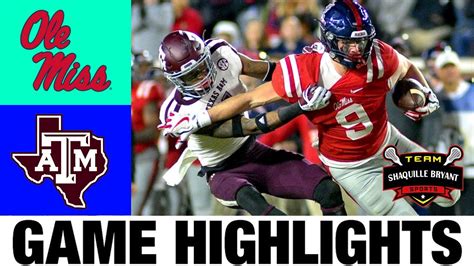 Texas A&M vs Ole Miss Highlights | 2023 FBS Week 10 | College Football ...