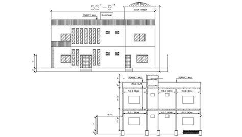 Parapet Wall Drawing