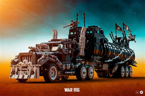 Mad Max Fury Road War Rig - HelloBricks