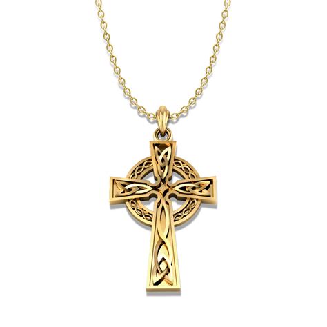 Celtic Cross Necklace - Jewelry Designs