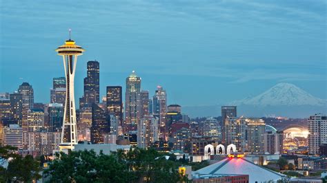 Seattle Skyline Wallpaper ·① WallpaperTag