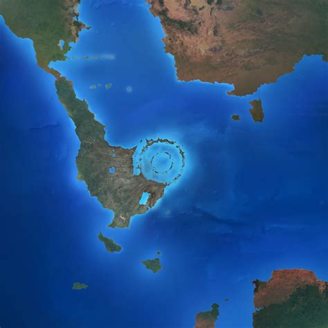 Chicxulub Crater Underwater