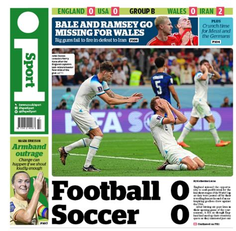 Newspaper Headlines: Football 0 Soccer 0 - Learn English Through Football