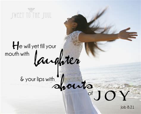 Job 8:21 | Joy, Faith, Scripture verses