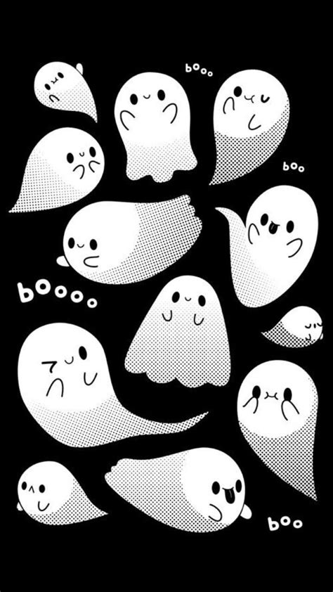 Ghost Wallpaper. | Halloween wallpaper iphone, Halloween drawings, Halloween backgrounds