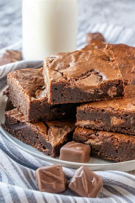 Milky Way Brownies - Recipe Girl