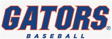 Gators Baseball - Florida Gators Text Logo Transparent PNG - 1230x373 ...