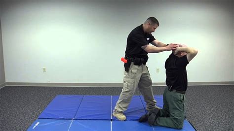 Kneeling Handcuff and Search: Defensive Tactics - YouTube