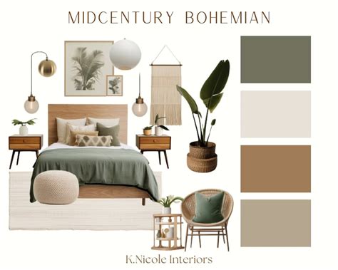 Bohemian mood board – Artofit