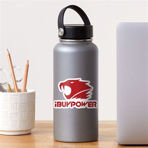 "iBuyPower Logo Vector" Sticker by Nvaa | Redbubble