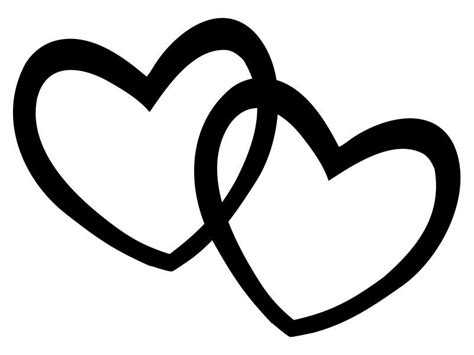 Free Black And White Heart Clipart | Free download on ClipArtMag