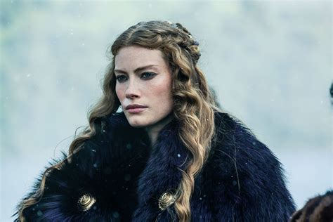 ‘Vikings’: Alyssa Sutherland Reflects on Aslaug’s Death