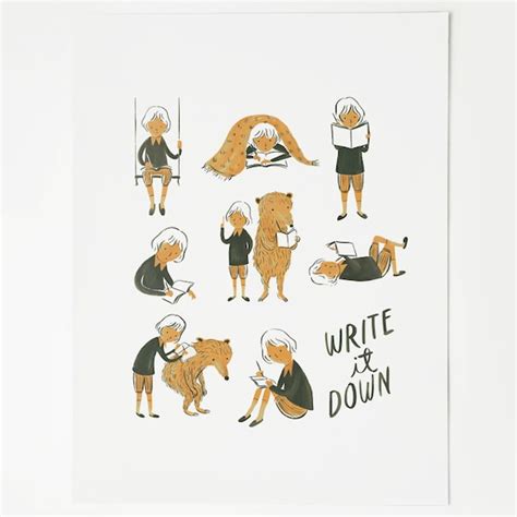 Write it Down Print