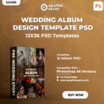 Download Free Wedding Album PSD – Wedding Album Design PSD - GraphicGears
