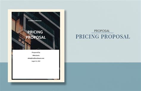 Pricing Proposal Template in Pages, Word, Google Docs - Download ...