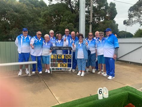 Colac 5 Premiers in Division 4 - Colac Bowling Club