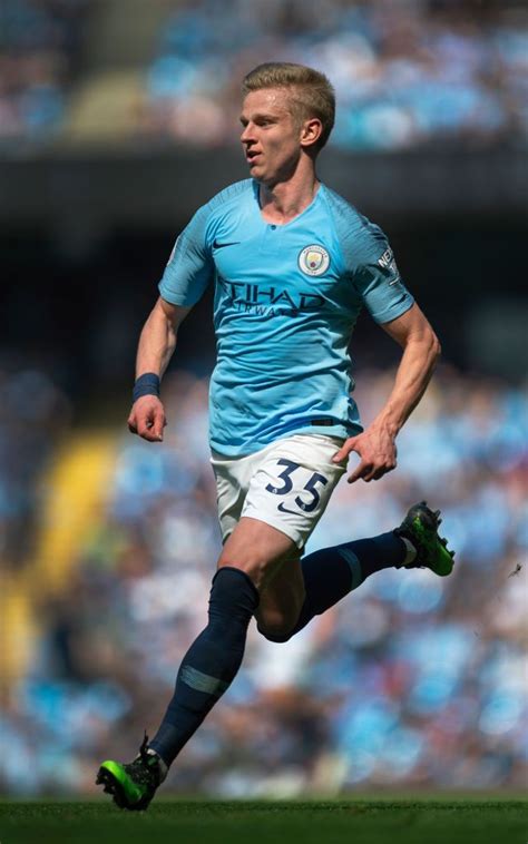 MANCHESTER, ENGLAND - APRIL 20: Oleksandr Zinchenko of Manchester City ...