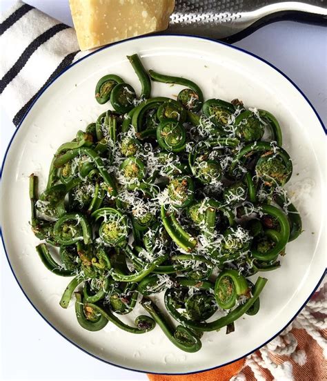 The first sign of Spring are these beautiful Fiddleheads! It's the first local produce and it ...