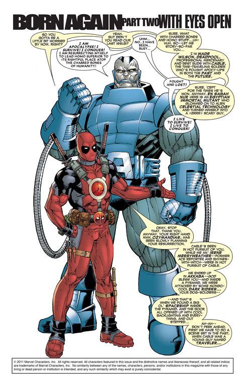 Read online Cable and Deadpool comic - Issue #27