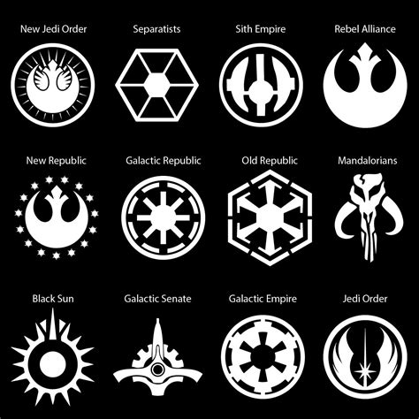 star wars logos - Google Search | Star wars symbols, Star wars drawings, Star wars logo