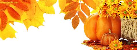 Foliage Pumpkin Fall Time Facebook Cover CoverLayout.com Fall Cover Photos, Fall Facebook Cover ...