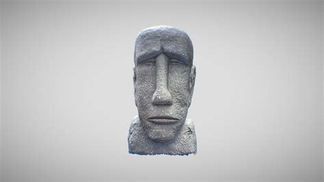 Sad Moai - Download Free 3D model by Noobish! (@brrrruuhhh) [f15df33 ...