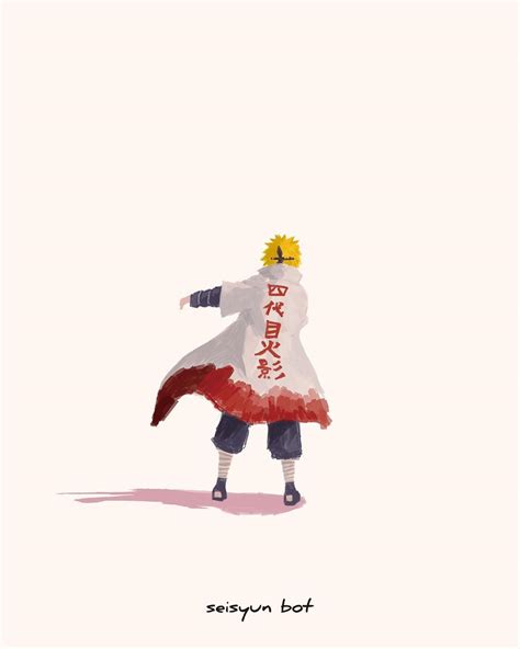 The spring of life on Instagram: “NARUTO 四代目火影。 - - - #ナルト#naruto #illustration_best #naruto ...