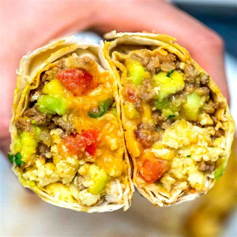 Mexican Taco Breakfast Burrito [Video] - S&SM