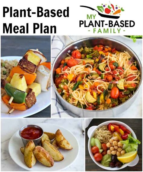 Plant-Based Meal Plan - My Plant-Based Family