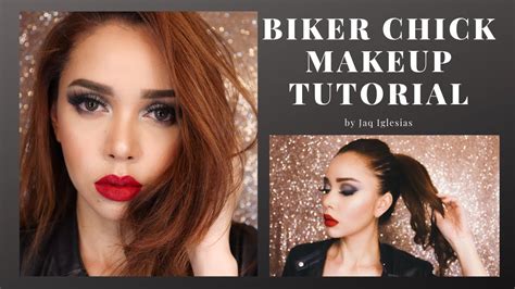 Biker Chick Makeup Tutorial - YouTube