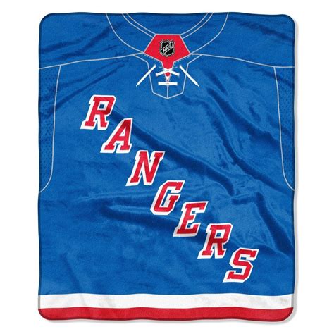 New York Rangers Blanket 50x60 Raschel Jersey Design | New york rangers, Jersey design, Ranger