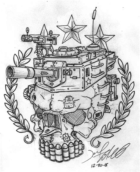 Army Tank Sketch at PaintingValley.com | Explore collection of Army Tank Sketch