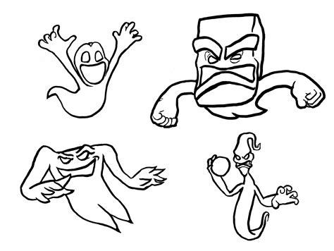 Luigi's Mansion 3 Coloring Pages - Ghosts for Halloween : r/Mario