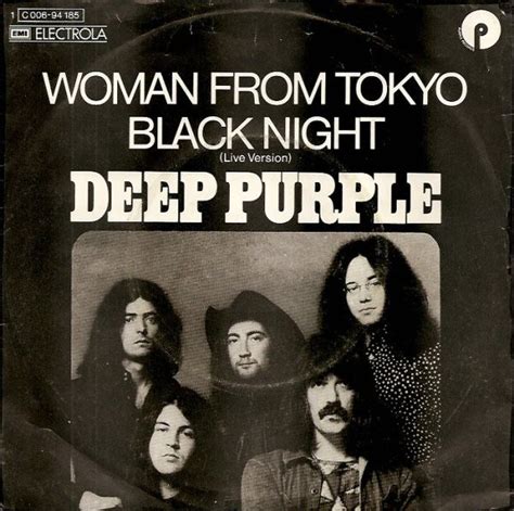 Deep Purple - Woman From Tokyo / Black Night (Live Version) at Discogs