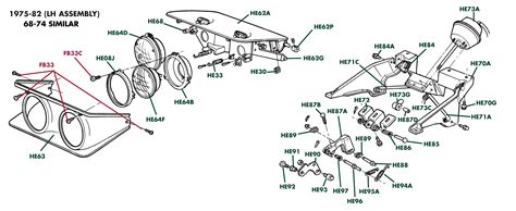 Headlight Parts 73-77 | Volunteer Vette Corvette Parts