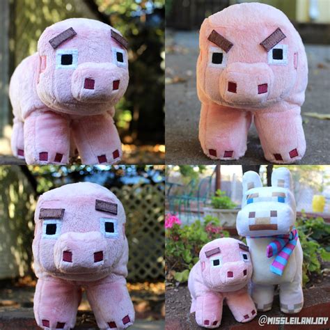 Customized Minecraft Pig Plush by @MissLeilaniJoy inspired by MineCraft Story Mode, Reuben the ...