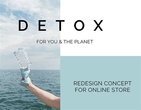 DETOX - Online eco-friendly products store :: Behance