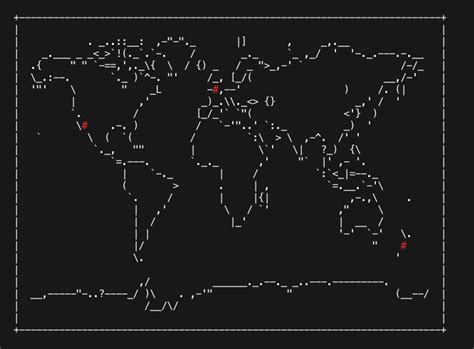 ascii-worldmap - npm