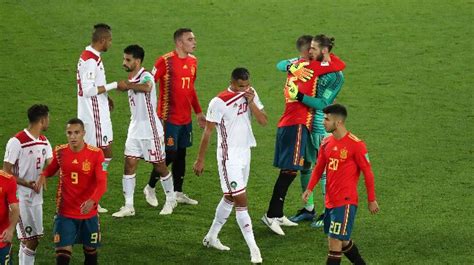 World Cup 2018: Spain hold Morocco to 2-2 draw in tense encounter