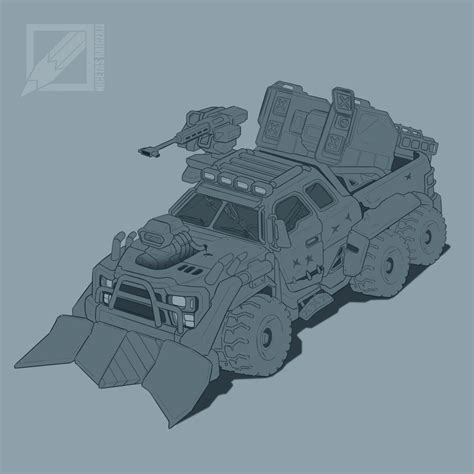 ArtStation - Concept art – "Trash cars"