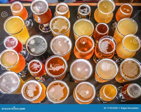 India Pale Ale Craft Beer Tasting Sample Stock Image - Image of bright, happy: 171816587