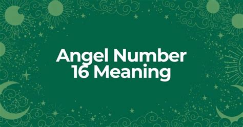 Angel Number 16 Meaning & Symbolism - Gratitude Secrets