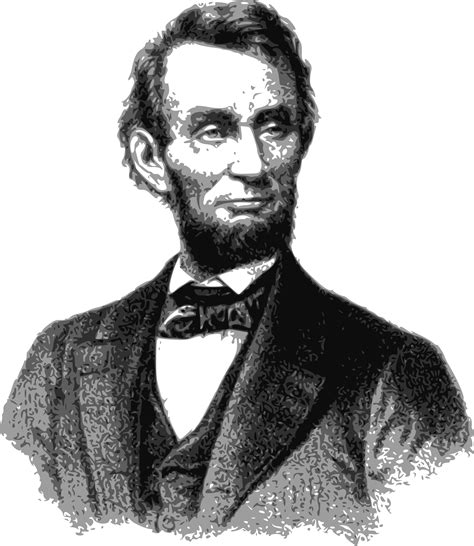Clipart - Abraham Lincoln (1865)