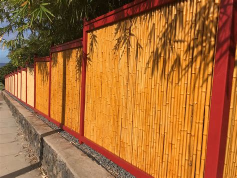 Free photo: Bamboo fence - Screening, Natural, Screen - Free Download - Jooinn