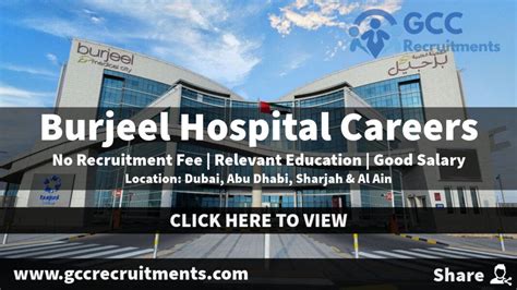 Burjeel Hospital Careers in Abu Dhabi: Jobs Openings UAE - GCCRecruitments