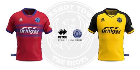 NEW ERREA KIT REVEALED: Available NOW for Pre-Order! | Aldershot Town FC