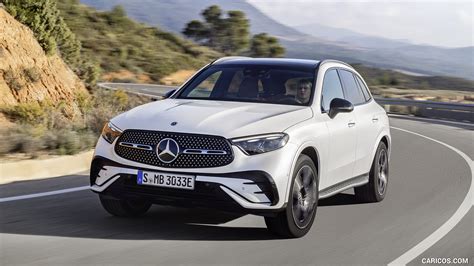 2023 Mercedes-Benz GLC Plug-in-Hybrid AMG Line MANUFAKTUR (Color: Diamond White Bright) - Front ...