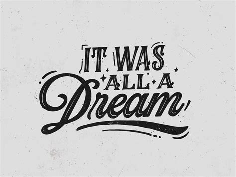 It Was All a Dream by Visual Blends on Dribbble